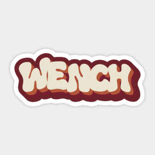 Wench Sticker